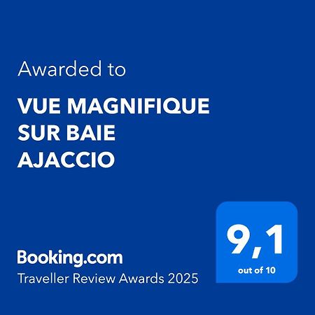 Vue Magnifique Sur Baie Ajaccio Apartment ปอร์ติชโช ภายนอก รูปภาพ
