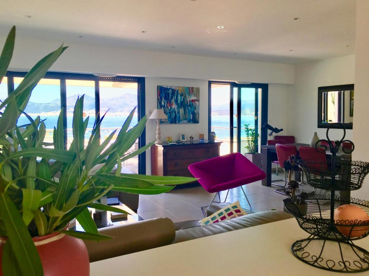 Vue Magnifique Sur Baie Ajaccio Apartment ปอร์ติชโช ภายนอก รูปภาพ